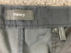 Theory Zaine Witten Slim Pants Mens Black Stretch Size 38
