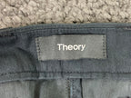Theory Zaine Witten Slim Pants Mens Black Stretch Size 38