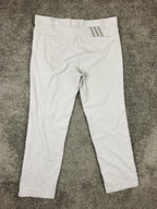 Adidas Ultimate365 Golf Pants Mens Gray Climalite Performance Stretch Grey 36x32