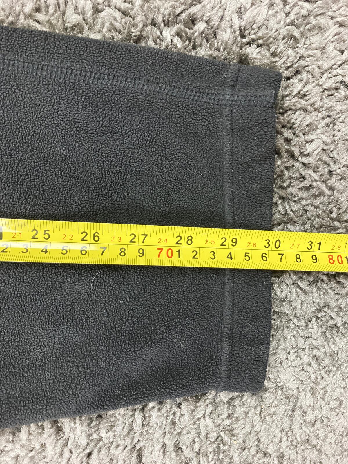 Vintage 90s EMS Eastern Mountain Sports Mens Black Fleece Pants Zipper Pockets M