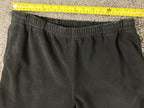 Vintage 90s EMS Eastern Mountain Sports Mens Black Fleece Pants Zipper Pockets M