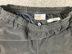 Vintage 90s EMS Eastern Mountain Sports Mens Black Fleece Pants Zipper Pockets M