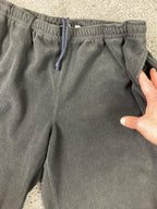 Vintage 90s EMS Eastern Mountain Sports Mens Black Fleece Pants Zipper Pockets M