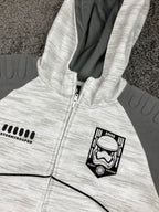 Star Wars Stormtrooper First Order Zip Hoodie Unisex Youth Size L 14/16