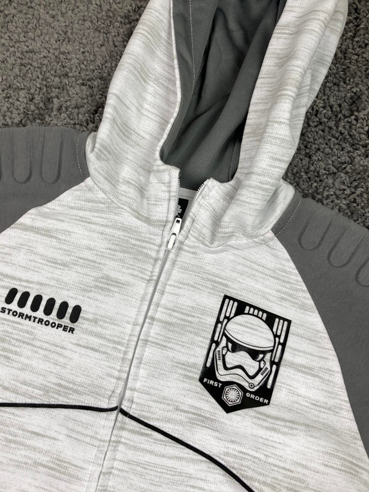 Star Wars Stormtrooper First Order Zip Hoodie Unisex Youth Size L 14/16