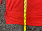 US Navy Flight Deck Jersey Orange Flame Resistant Mock Neck Shirt M Military FR