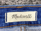 Madewell Slim Straight Jeans Women’s Size 26 Button Fly Medium Wash