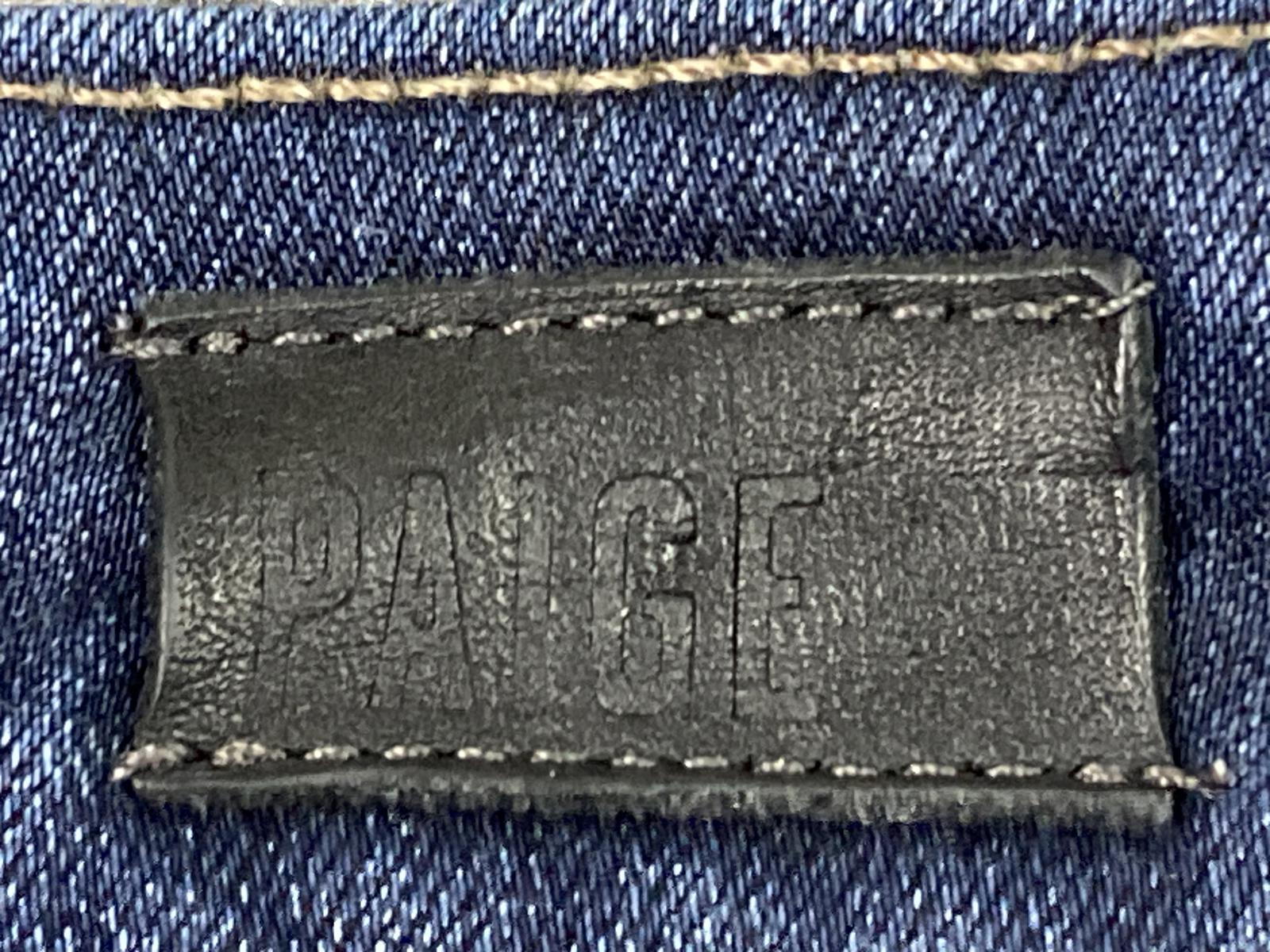 PAIGE Skinny Jeans Women Size 27 Dark Wash Stretch Denim USA Made #1