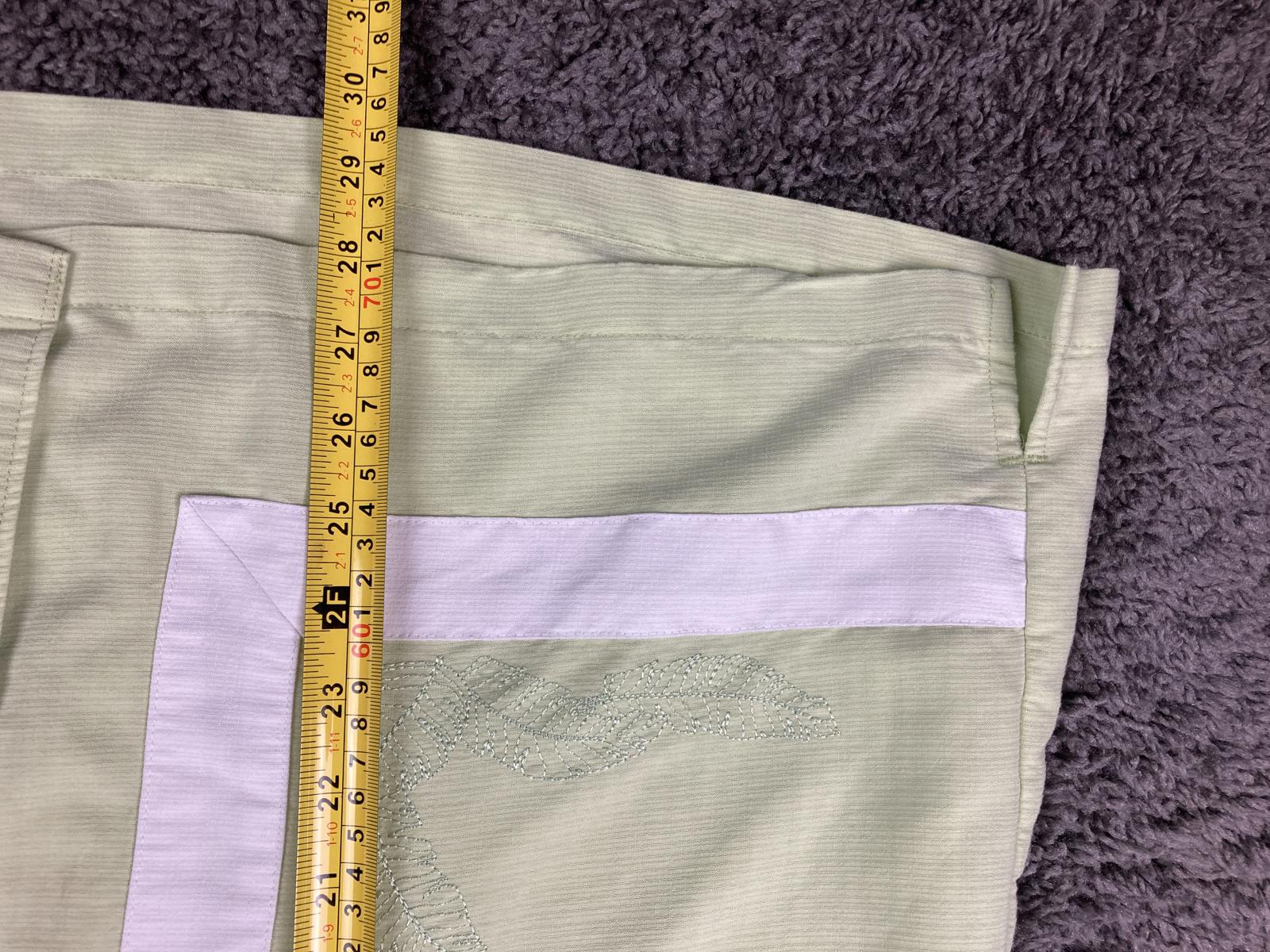 Cubavera Mens Green Guayabera Shirt Rayon Blend Embroidered Retro Camp Casual XL