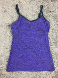 Beyond Yoga Women Purple Strappy Back Athletic Tank Top Size XS