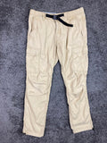Denizen Levi’s Men's 289 Active Cargo Pants Beige Khaki Belted Drawstring 30x30
