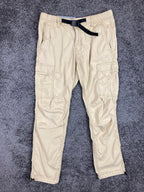Denizen Levi’s Men's 289 Active Cargo Pants Beige Khaki Belted Drawstring 30x30