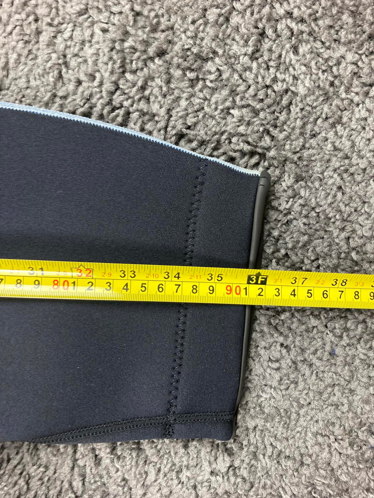 Body Glove Men’s Pro 3/2mm Neoprene Spring Wetsuit Black Blue Size S