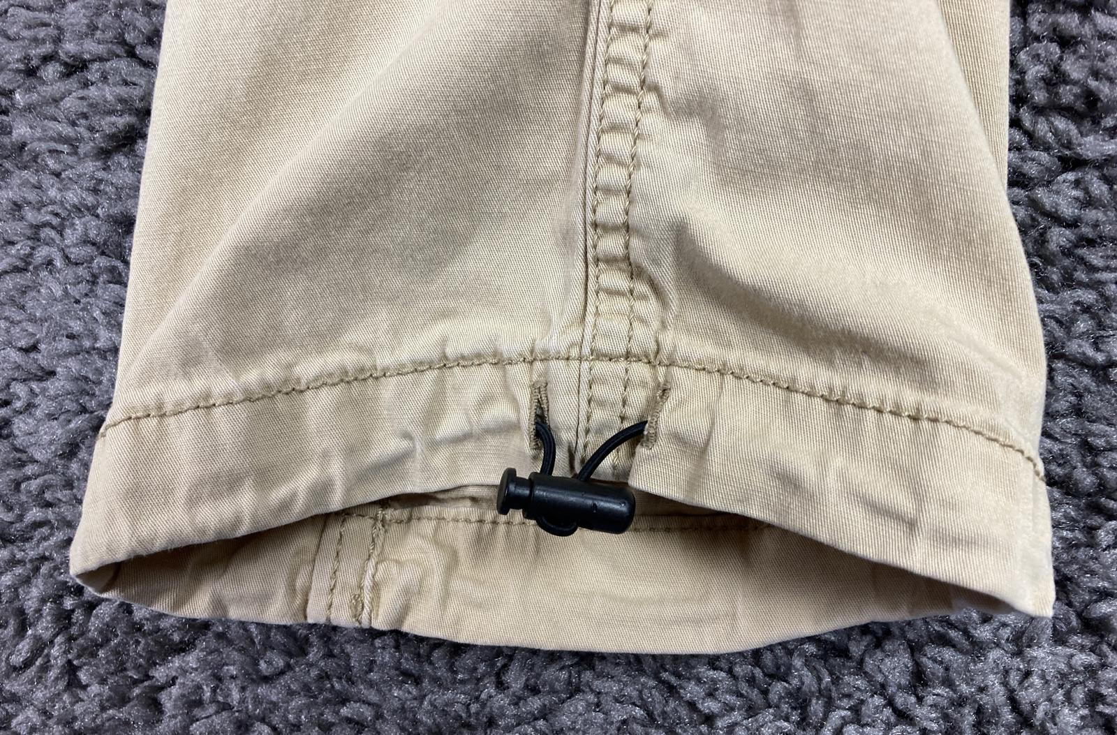 Denizen Levi’s Men's 289 Active Cargo Pants Beige Khaki Belted Drawstring 30x30