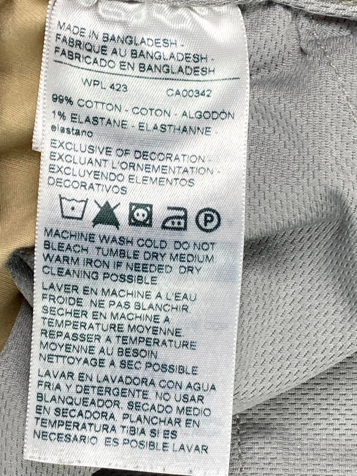 Denizen Levi’s Men's 289 Active Cargo Pants Beige Khaki Belted Drawstring 30x30