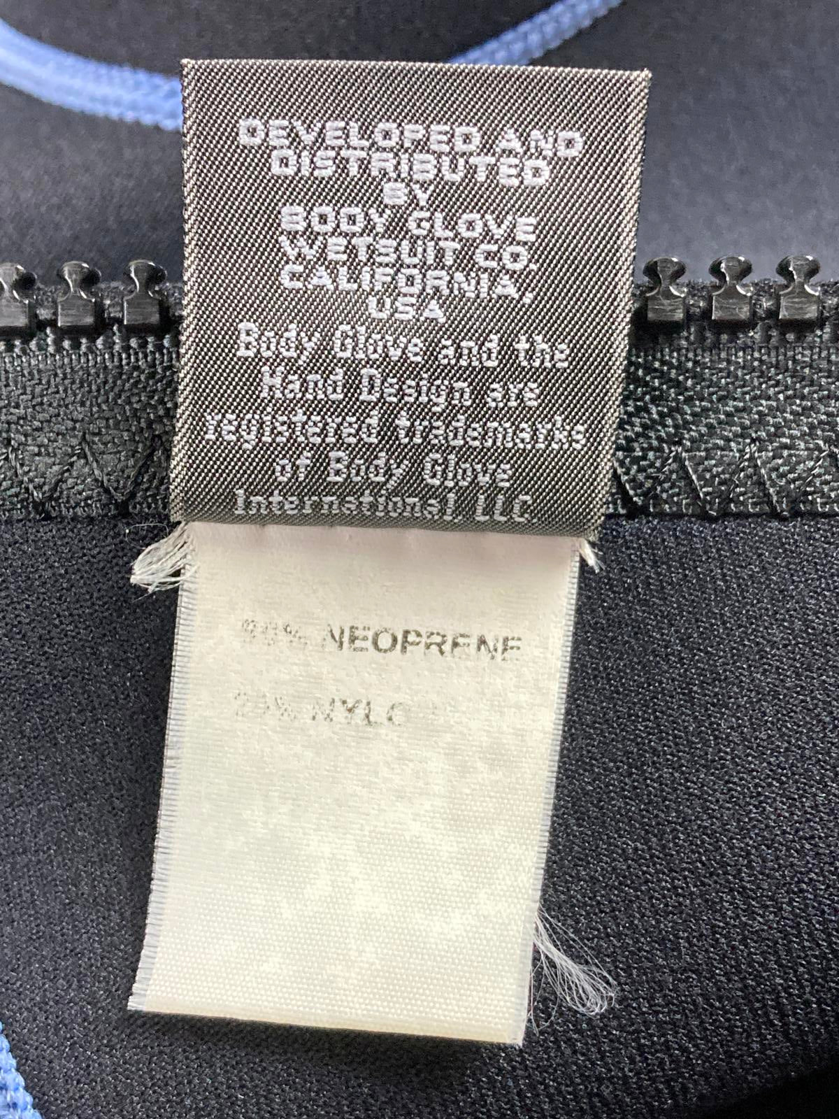 Body Glove Men’s Pro 3/2mm Neoprene Spring Wetsuit Black Blue Size S