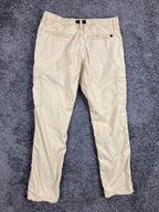 Denizen Levi’s Men's 289 Active Cargo Pants Beige Khaki Belted Drawstring 30x30