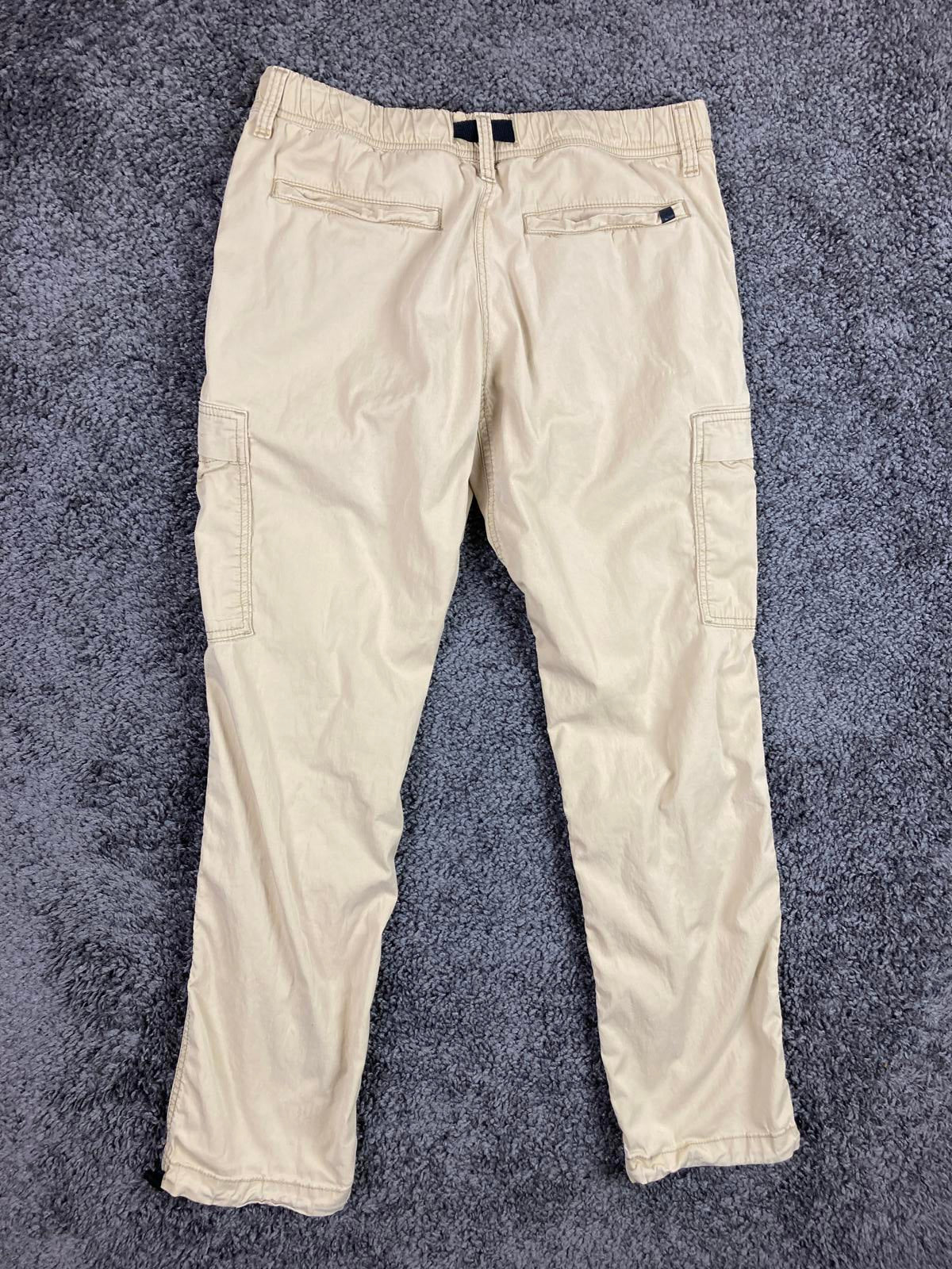 Denizen Levi’s Men's 289 Active Cargo Pants Beige Khaki Belted Drawstring 30x30