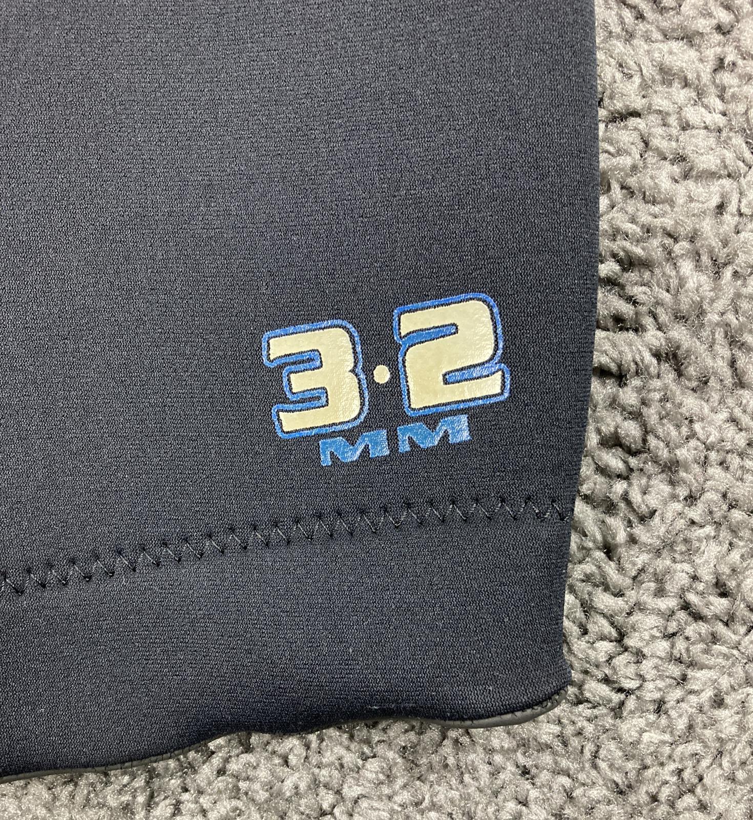 Body Glove Men’s Pro 3/2mm Neoprene Spring Wetsuit Black Blue Size S