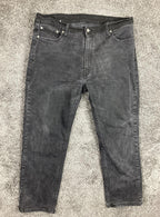 Levi's 541 Athletic Taper Men's Jeans Black Native Cali Stretch Denim Sz 40x30