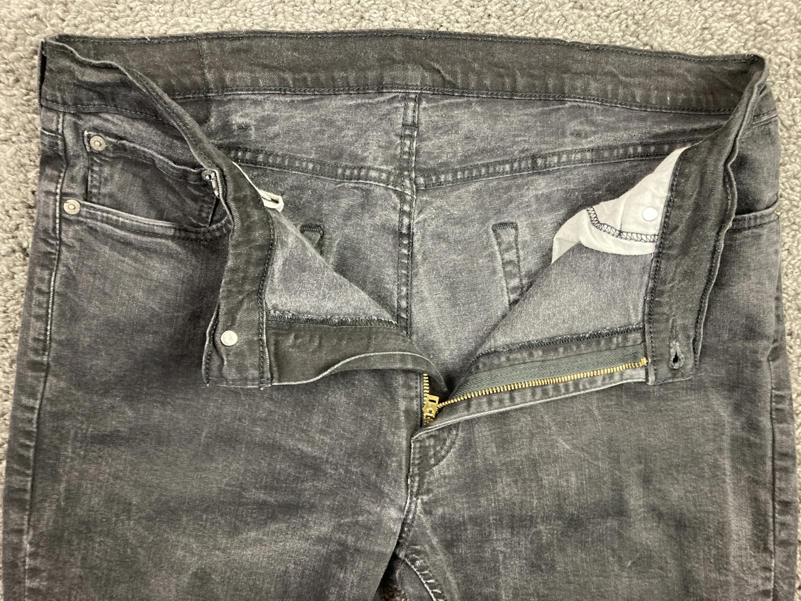 Levi's 541 Athletic Taper Men's Jeans Black Native Cali Stretch Denim Sz 40x30