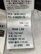 Levi's 541 Athletic Taper Men's Jeans Black Native Cali Stretch Denim Sz 40x30