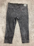 Levi's 541 Athletic Taper Men's Jeans Black Native Cali Stretch Denim Sz 40x30