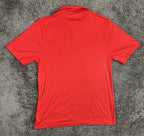 Ohio State Buckeyes Polo Shirt Mens XL Red Performance Short Sleeve