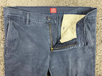 Levi's XX Chino Standard Taper Pants Mens Dark Slate Blue Cotton Stretch 33x31
