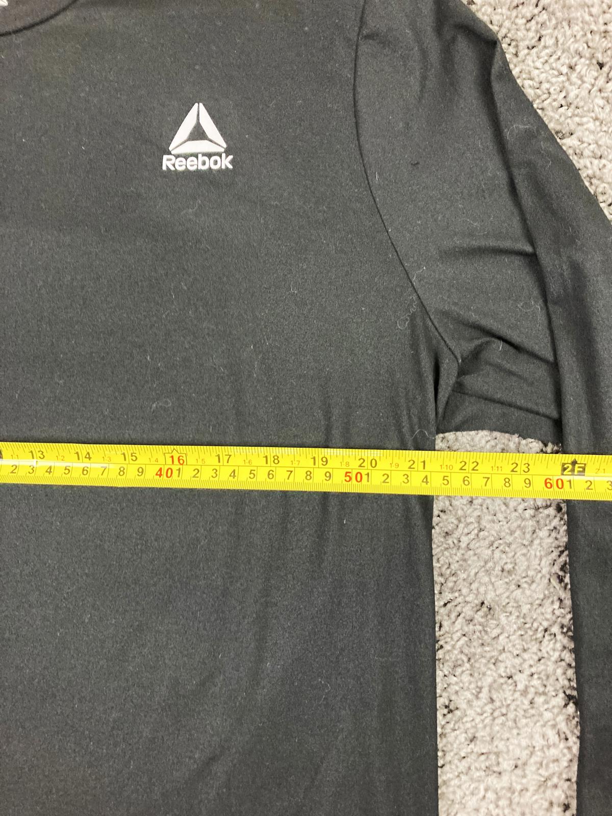 Reebok Men's Black Long Sleeve Delta Core Performance Training Sz XL