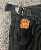 Empyre Relax Black Corduroy Cargo Pants Men's Loose Fit Baggy Skater Size 38x30