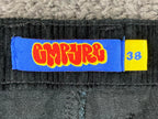 Empyre Relax Black Corduroy Cargo Pants Men's Loose Fit Baggy Skater Size 38x30