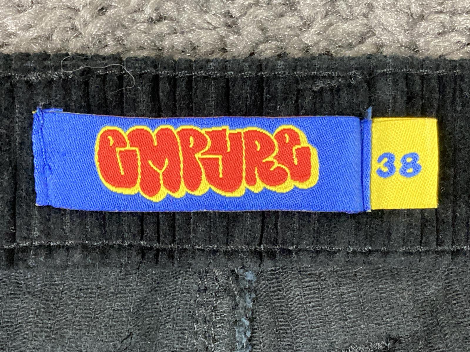 Empyre Relax Black Corduroy Cargo Pants Men's Loose Fit Baggy Skater Size 38x30
