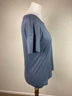 REI Co-op Women’s S Blue Purple Short Sleeve Performance T-Shirt Active Top