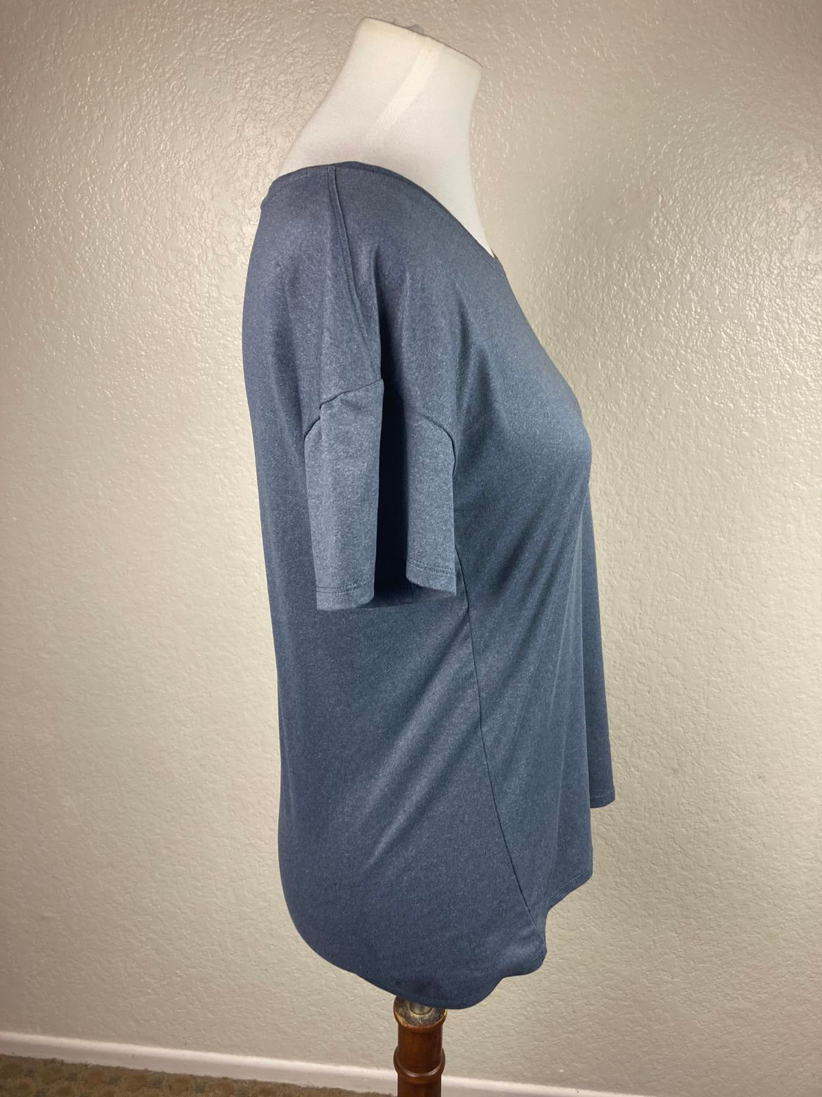 REI Co-op Women’s S Blue Purple Short Sleeve Performance T-Shirt Active Top