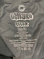 Empyre Relax Black Corduroy Cargo Pants Men's Loose Fit Baggy Skater Size 38x30