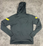 Nike Chelsea Football Club Dri-Fit Hoodie Jacket Black & Yellow Medium