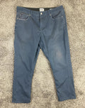 DKNY Stanton Slim Fit Ultimate Stretch Men's Pants Blue 5-Pocket Chino Sz 36x29
