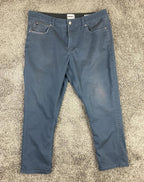 DKNY Stanton Slim Fit Ultimate Stretch Men's Pants Blue 5-Pocket Chino Sz 36x29