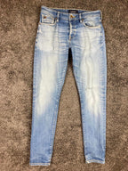 Scotch & Soda Amsterdam Blauw Ralston Jeans Slim Blue Men’s 30x32