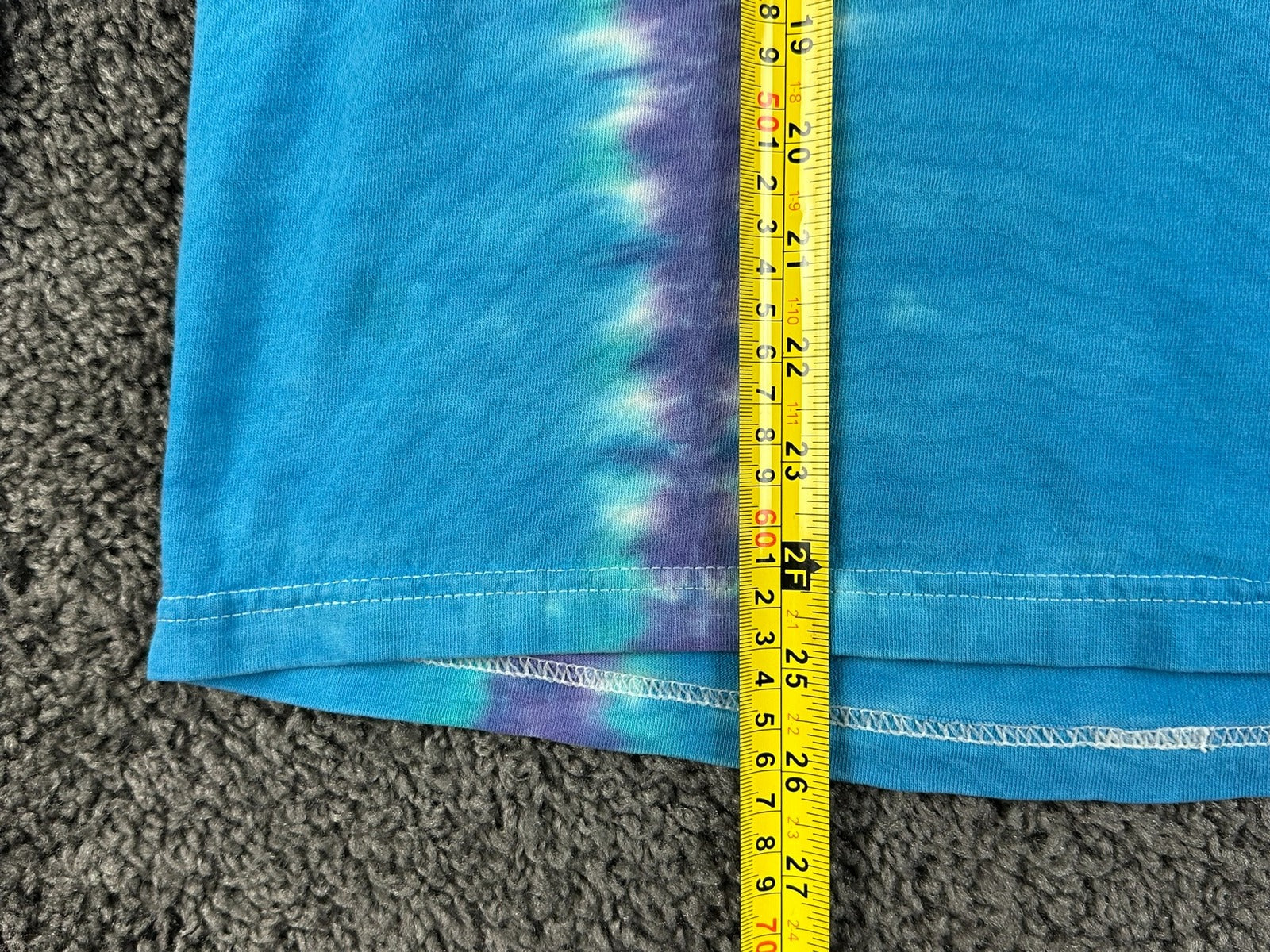 Vintage Ben & Jerrys Ice Cream Shirt Long Sleeve Tie Dye Mens Medium Y2K 90s