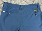 Quiksilver Amphibian Boardshorts Mens 30 Navy DryFlight Hybrid Stretch 9" Inseam