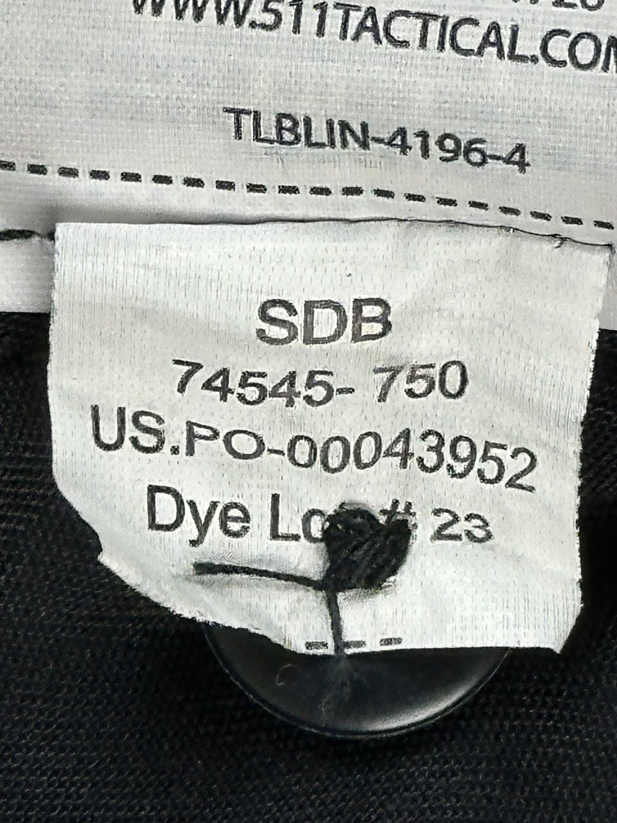 5.11 Tactical Stryke PDU Plus Class A Twill Uniform Pants Black Mens 46x33