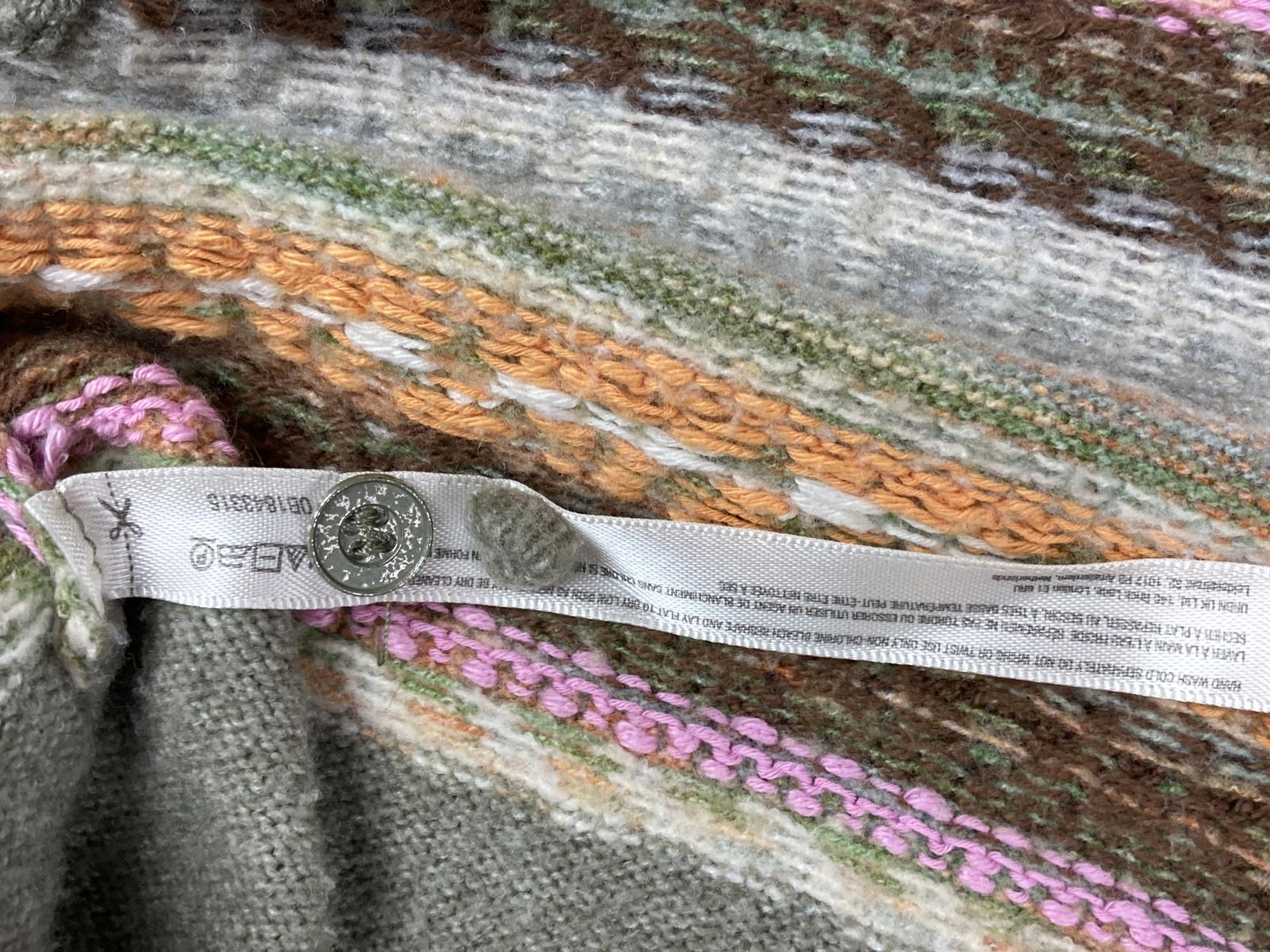 Daily Practice by Anthropologie Women Fair Isle Sweater Dress Small Sage Green