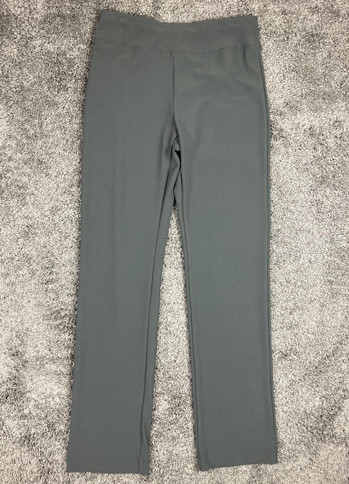Boston Proper Beyond Travel Pull On Pant Women’s Gray High Rise Stretch Sz  M/L