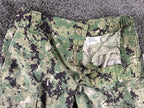 US Navy NWU Type III AOR2 Digital Camo Cargo Military Trousers Medium X-Short