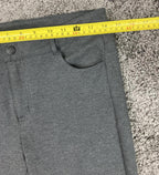 Athleta Avenue Ponte Skinny Knit Pants Women's Sz S Dark Charcoal Gray Stretch