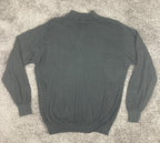 Mondo di Marco Sweater Mens XL Black Mock Neck Knit Made in Italy
