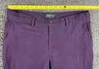 Joe Bananas Mens Chinos Pants Purple Size 36x29 Trousers Slacks Cotton