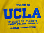 Under Armour Shirt UCLA Bruins Womens Athletic Size Medium Yellow Mesh